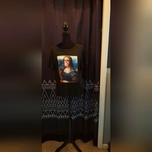 SOLD Fun Mona Lisa T Shirt